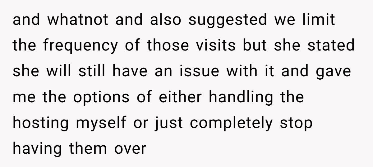 Man Tells Stay-At-Home Wife She Must Cook for His Friends Anytime He Invites Them Over