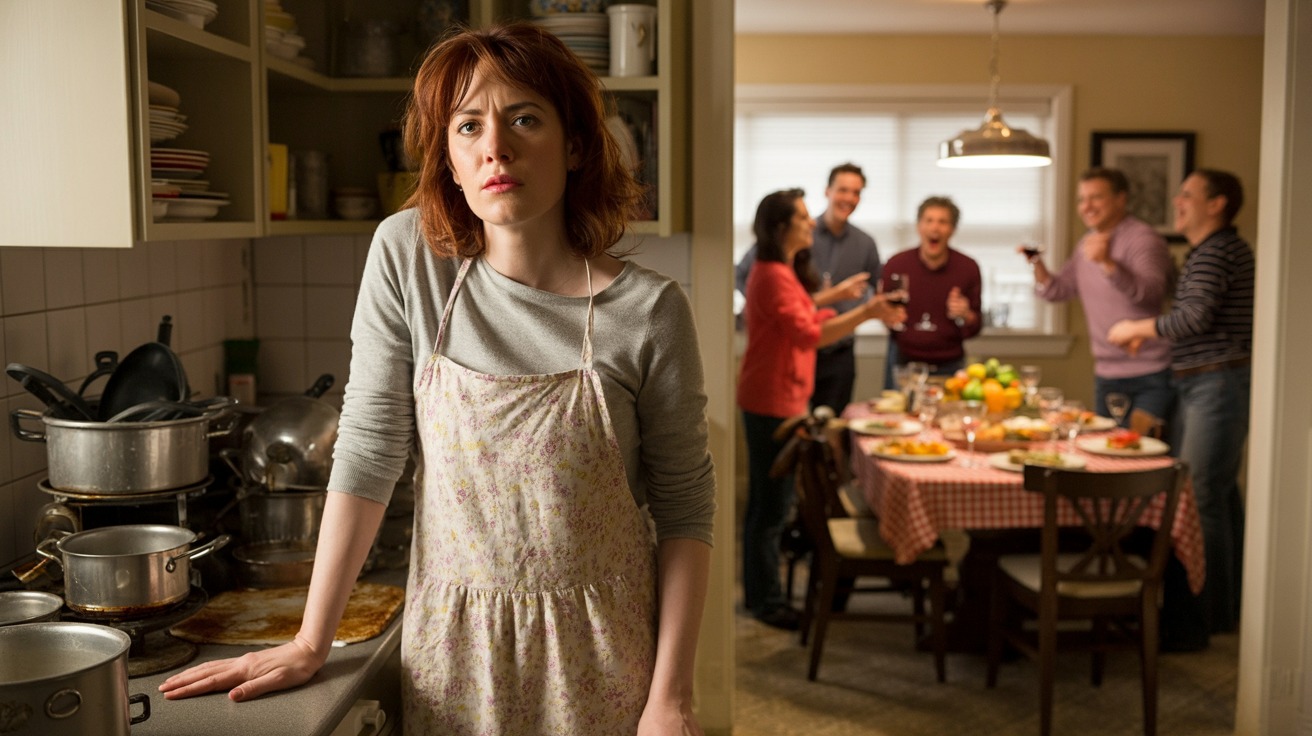 Man Tells Stay-At-Home Wife She Must Cook for His Friends Anytime He Invites Them Over