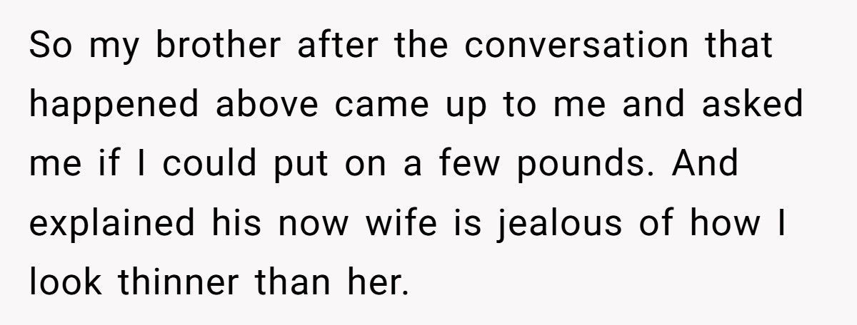 Bride Demands Bridesmaid Gain Weight Before Wedding, Gets Called A “Fat B**ch” Instead Bride Demands Bridesmaid Gain Weight Before Wedding, Gets Called A “Fat B**ch” Instead