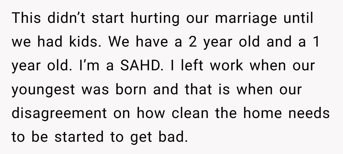 Stay-At-Home Dad Leaves Dishes For Days, Calls Wife Insane For Demanding Clean House
