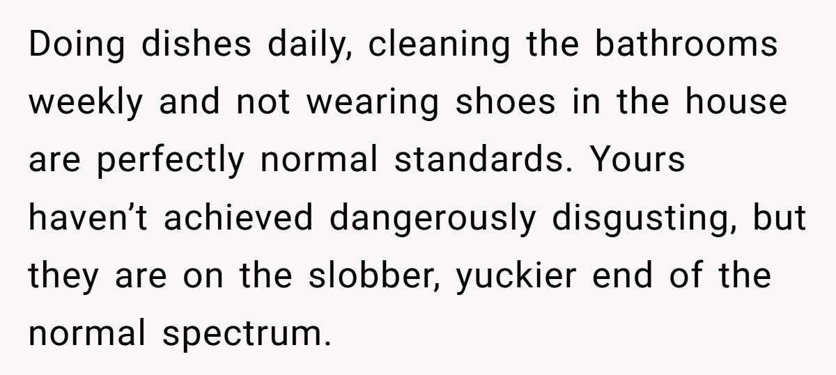 Stay-At-Home Dad Leaves Dishes For Days, Calls Wife Insane For Demanding Clean House