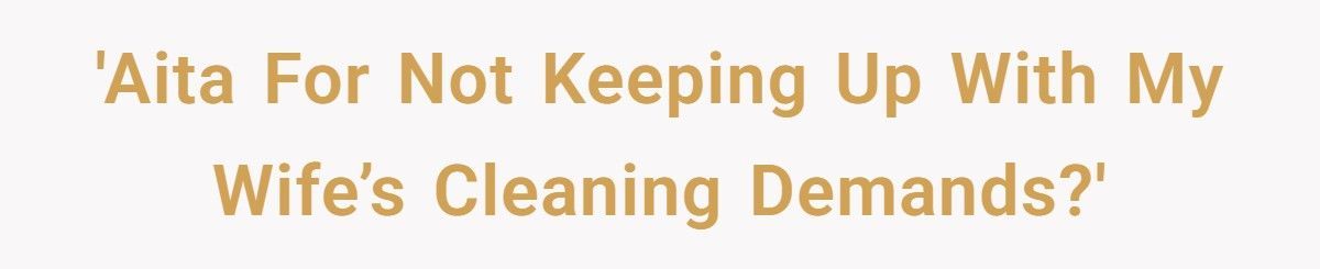 Stay-At-Home Dad Leaves Dishes For Days, Calls Wife Insane For Demanding Clean House