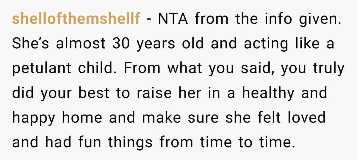 Mom Apologized Once For Raising Daughter In Poverty, Now Daughter Won’t Let It Go