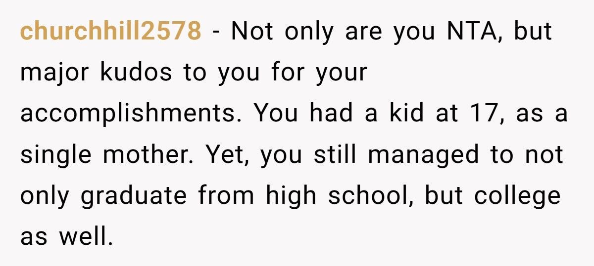 Mom Apologized Once For Raising Daughter In Poverty, Now Daughter Won’t Let It Go
