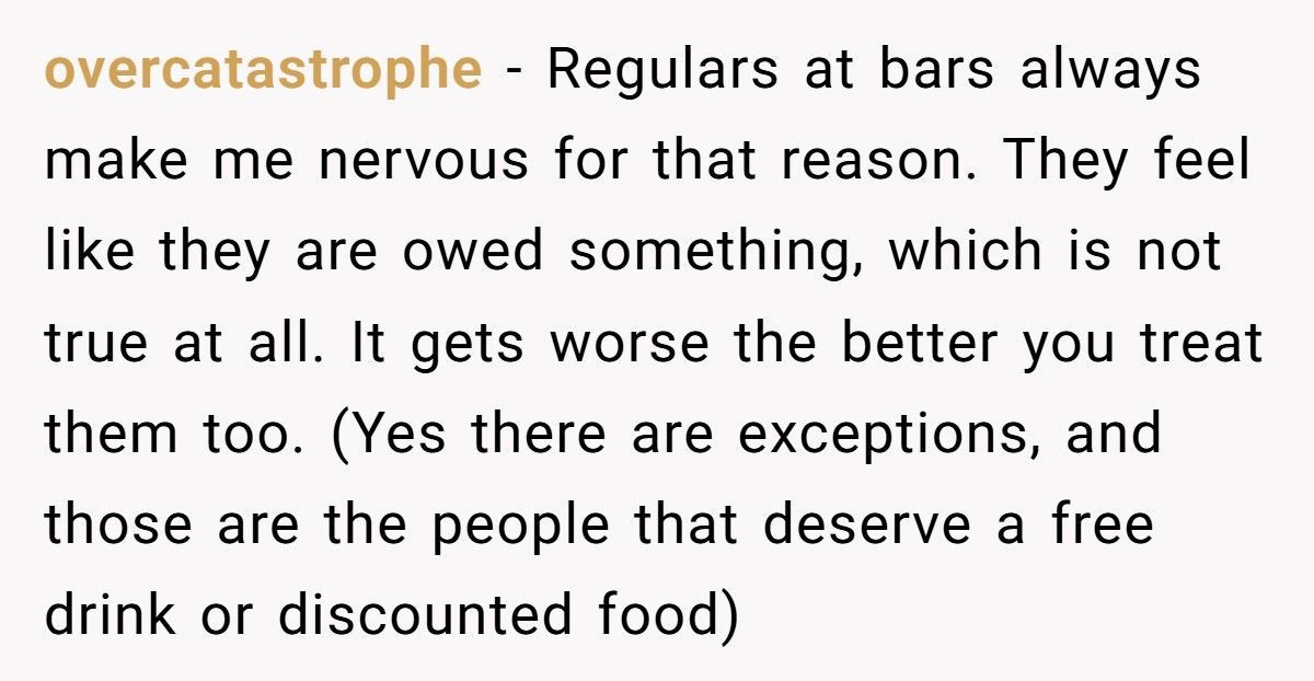 Customer Accuses Bartender Of Overcharging, She Shows Him What Overcharging Looks Like