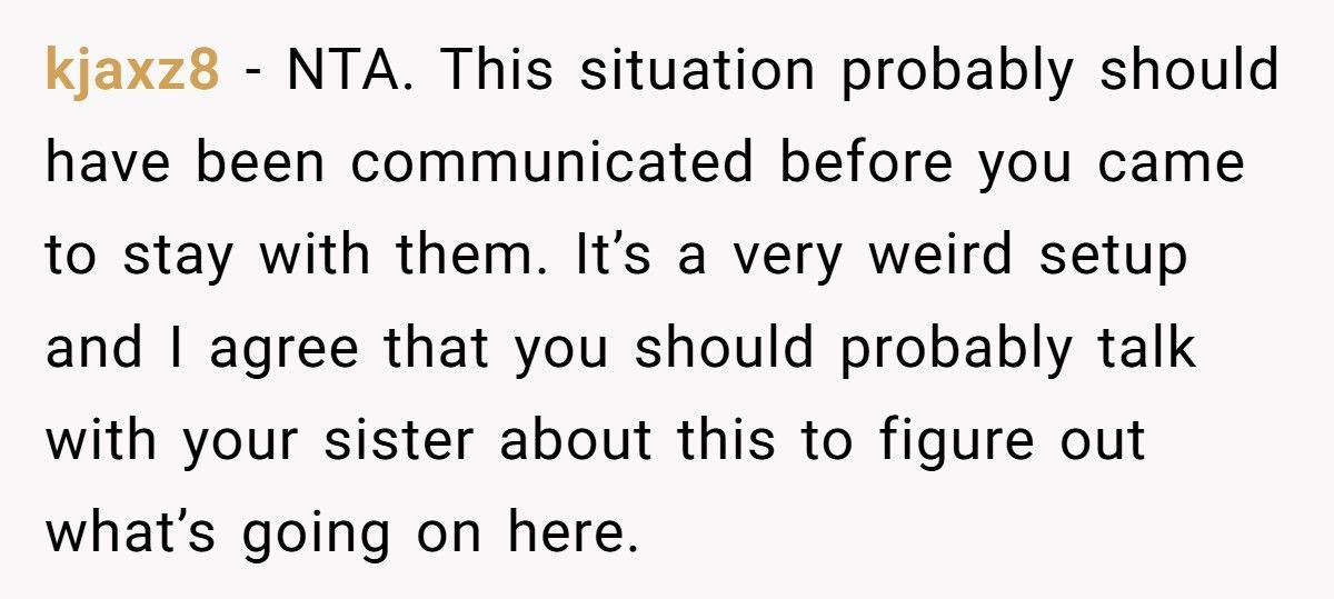 Woman Cuts Vacation Short After Sister Wakes Her Up Just To Avoid Husband Being Alone With Her