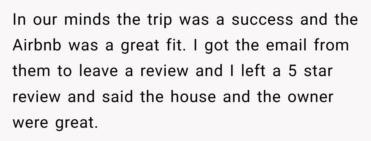 Airbnb Host Tried To Shame Guest In Review, Lost $200 Instead