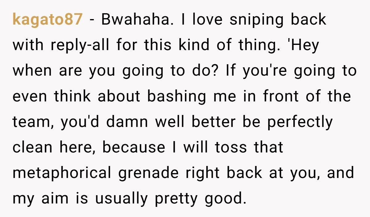 Boss CCs The Whole Team About A “Crash”, Employee Reply-Alls That He Can’t Type A URL