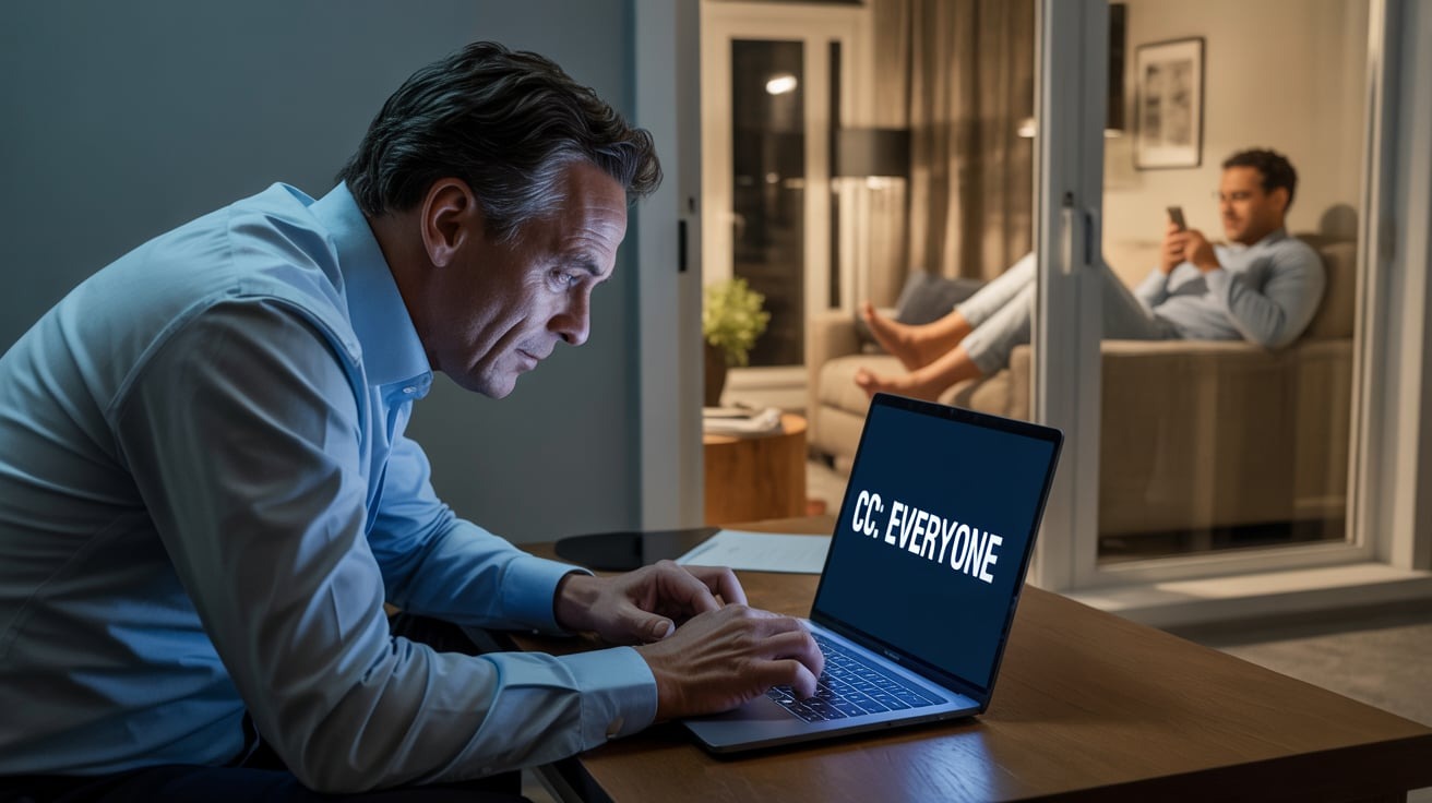 Boss CCs The Whole Team About A “Crash”, Employee Reply-Alls That He Can’t Type A URL