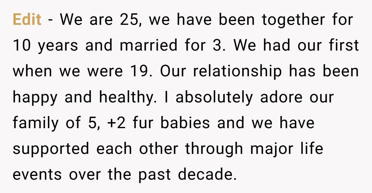 Wife Embarrassed Her Husband At Dinner After He Said She Baby Trapped Him