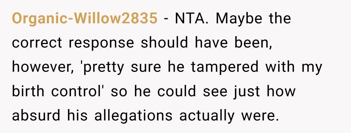 Wife Embarrassed Her Husband At Dinner After He Said She Baby Trapped Him