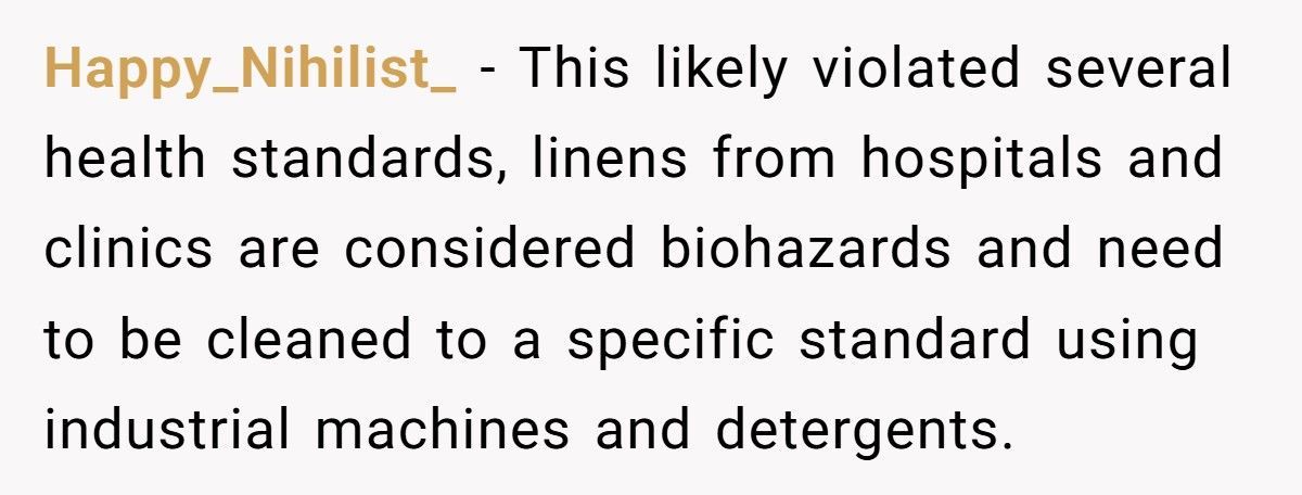 Boss Orders Staff To Wash Clinic Towels At Home, Worker Gets The Last Laugh Boss Orders Staff To Wash Clinic Towels At Home, Worker Gets The Last Laugh