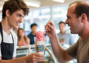 Customer Screams His Shake Isn’t “Milky” Enough, Employee Teaches Him What Milk Really Means