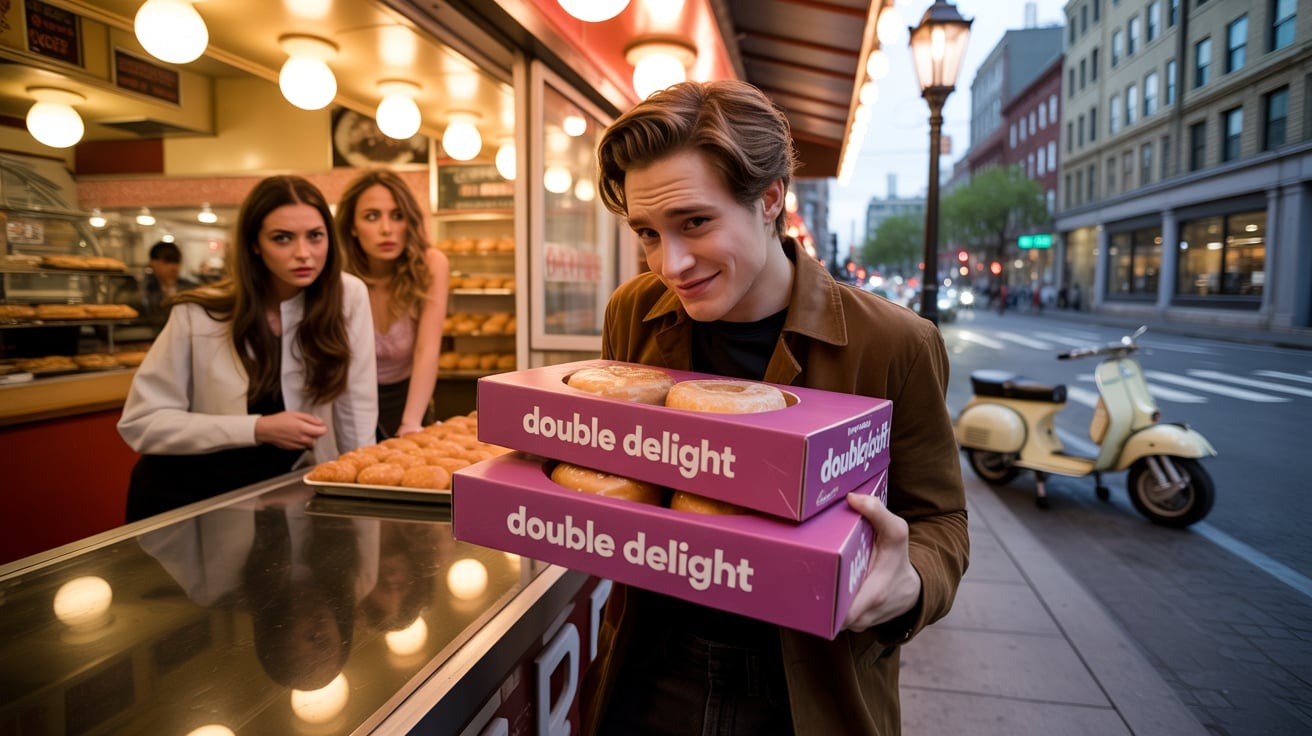 Girl Steals Parking Spot, Guy Buys Every Last Doughnut Out Of Spite