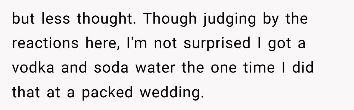 Bartender Serves Water To “Surprise Me” Customers, Nobody Saw That Coming