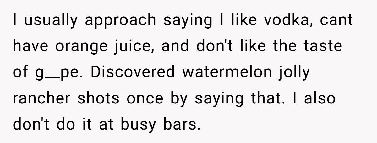 Bartender Serves Water To “Surprise Me” Customers, Nobody Saw That Coming