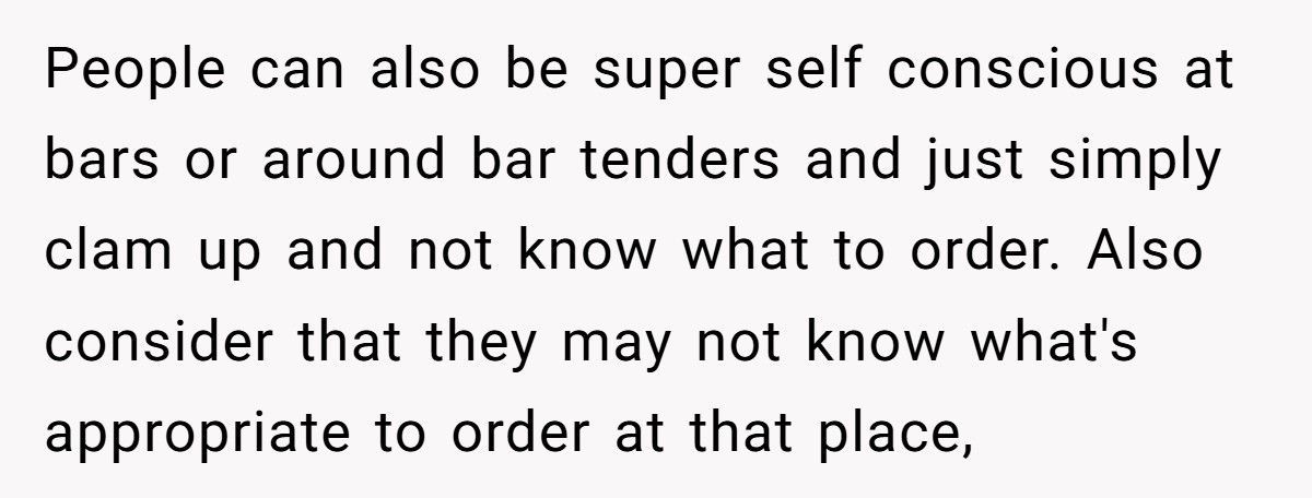 Bartender Serves Water To “Surprise Me” Customers, Nobody Saw That Coming