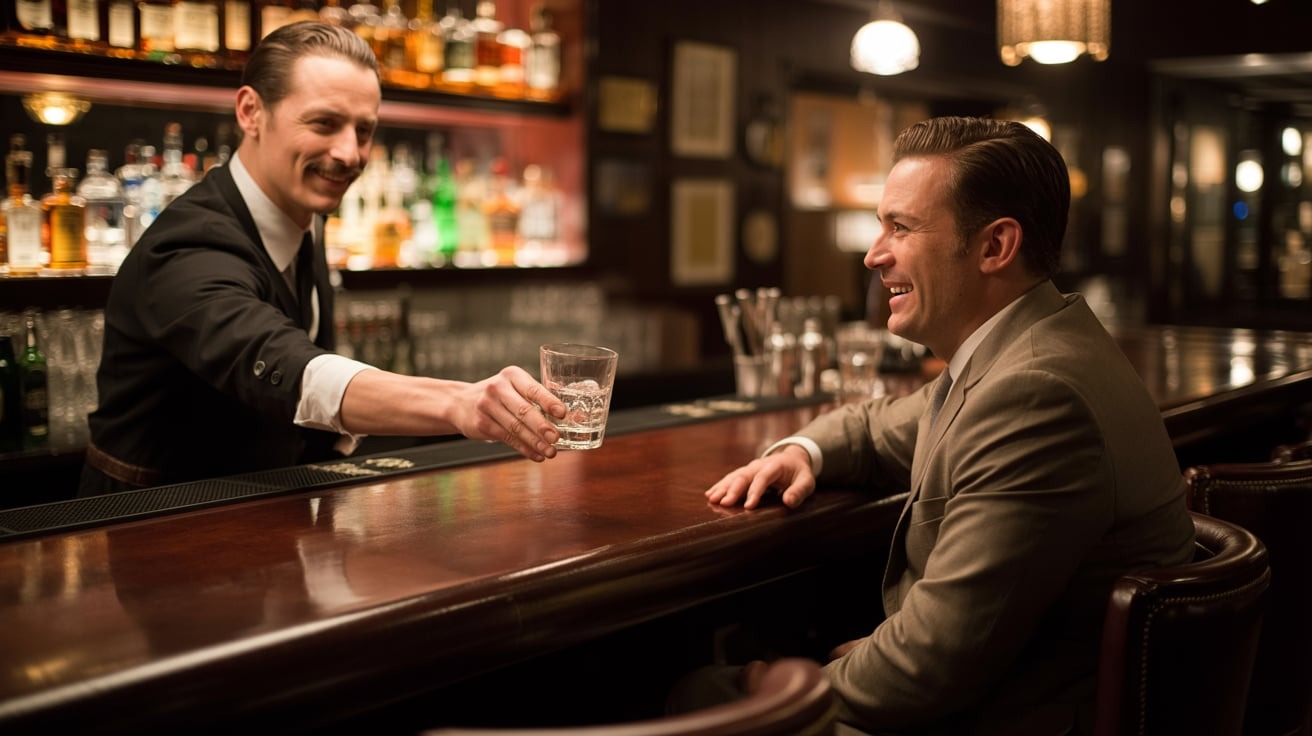 Bartender Serves Water To “Surprise Me” Customers, Nobody Saw That Coming