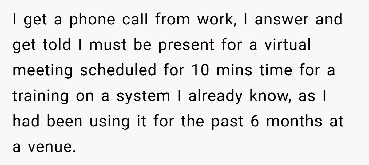 He Warned It Was His Day Off, Boss Forced Him Into A Meeting, Then Regretted It