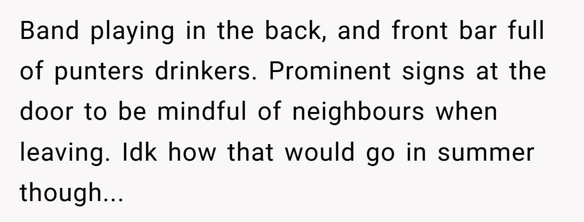 Bar Banned From Hosting Indoor Bands, So They Moved The Stage Outside