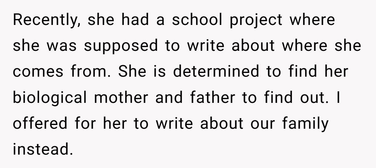 Adoptive Mom Refuses Daughter Contact With Bio Parents, Now The 9-Year-Old Calls Her Selfish Adoptive Mom Refuses Daughter Contact With Bio Parents, Now The 9-Year-Old Calls Her Selfish