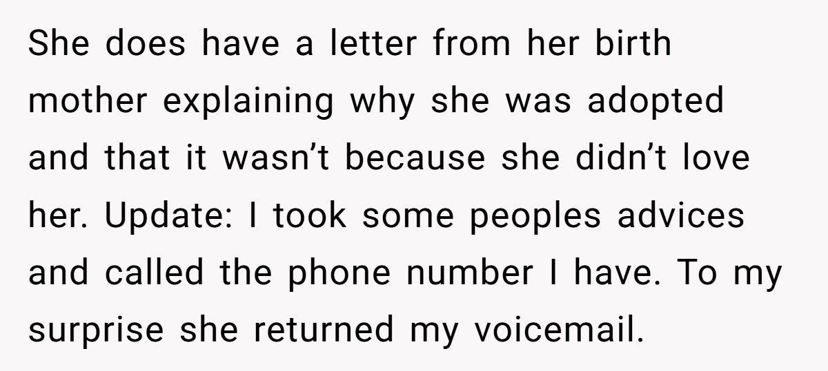 Adoptive Mom Refuses Daughter Contact With Bio Parents, Now The 9-Year-Old Calls Her Selfish Adoptive Mom Refuses Daughter Contact With Bio Parents, Now The 9-Year-Old Calls Her Selfish