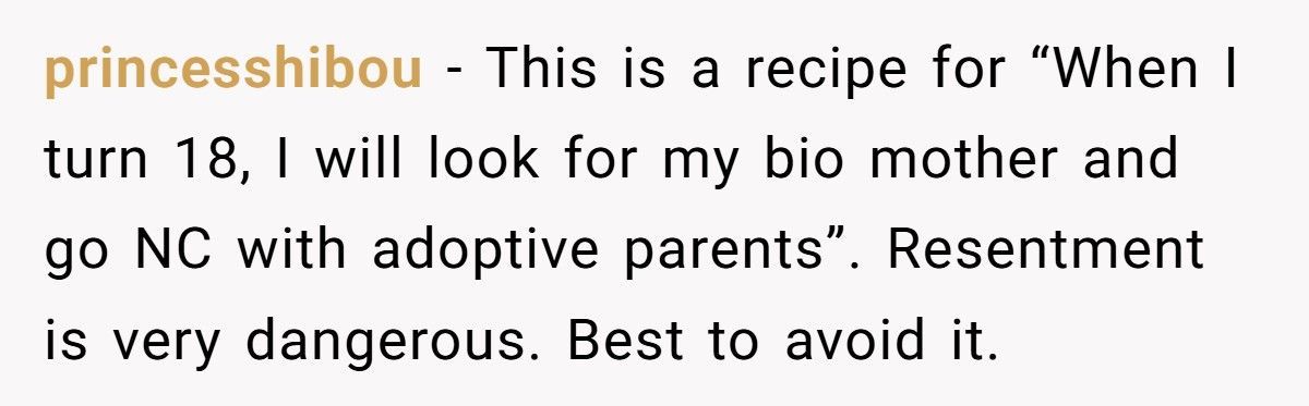 Adoptive Mom Refuses Daughter Contact With Bio Parents, Now The 9-Year-Old Calls Her Selfish Adoptive Mom Refuses Daughter Contact With Bio Parents, Now The 9-Year-Old Calls Her Selfish