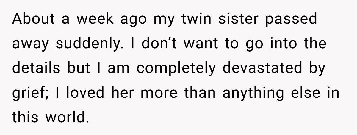 Man Tells Pregnant Wife He Won’t Skip His Twin’s Funeral Even If She Goes Into Labor