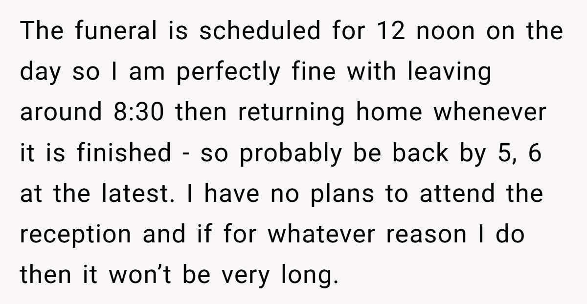 Man Tells Pregnant Wife He Won’t Skip His Twin’s Funeral Even If She Goes Into Labor