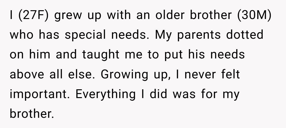 Woman Snaps After Parents Dump Autistic Brother On Her Doorstep For A Month