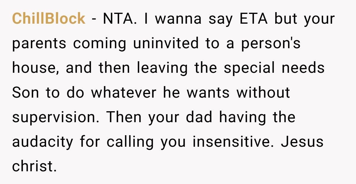 Woman Snaps After Parents Dump Autistic Brother On Her Doorstep For A Month