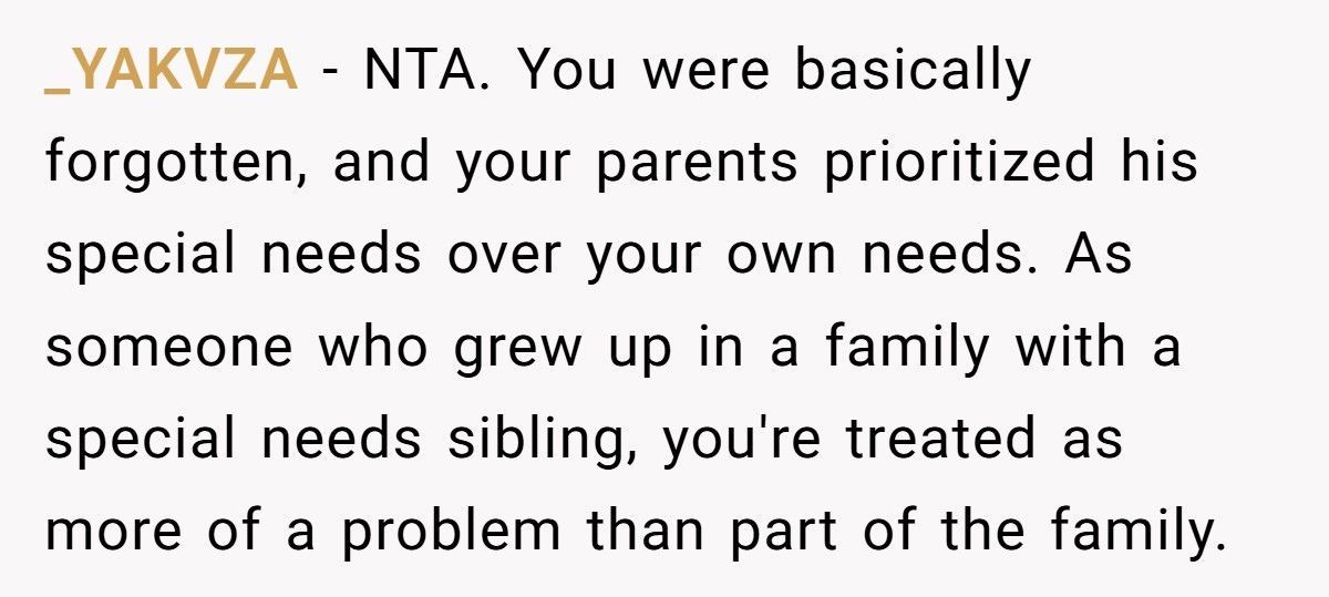 Woman Snaps After Parents Dump Autistic Brother On Her Doorstep For A Month