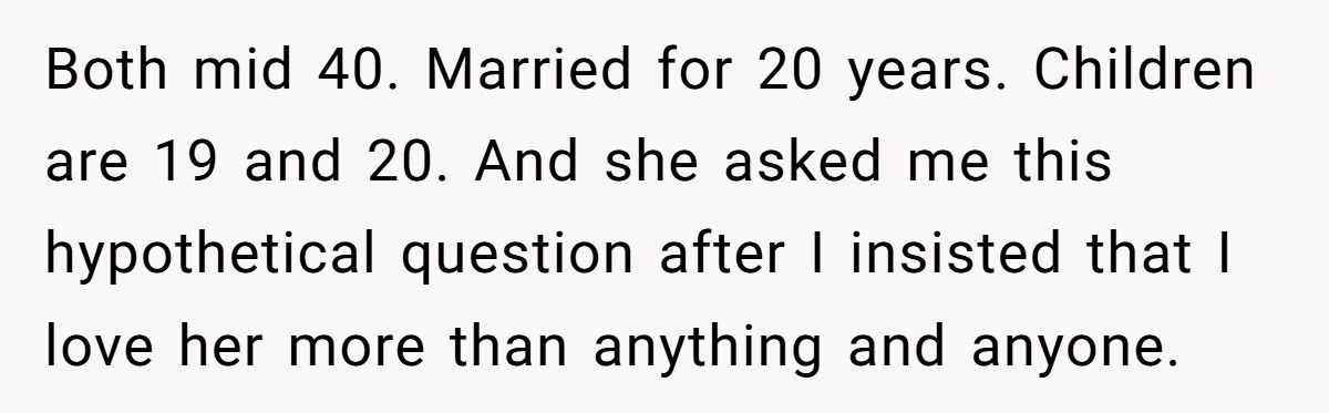 She Asked Who He’d Save, Kids Or Wife—He Picked Wrong And Regrets Everything