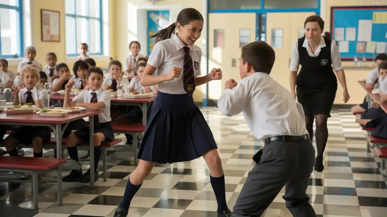 He Harassed Her in a Catholic School - Her Dad Taught Her to Defend Herself