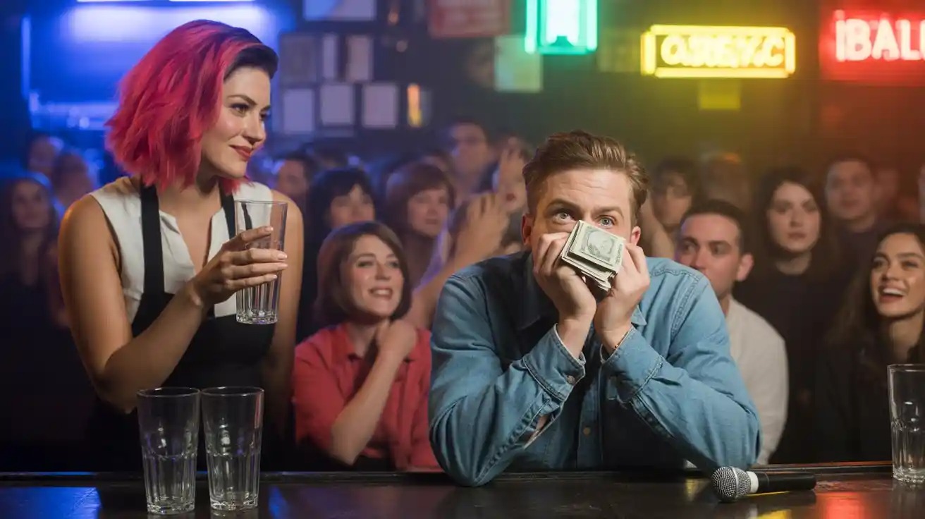 A Comedian Mocked a “Lazy Student” at a Bar - Then Learned She Was the Manager Holding His Paycheck