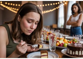 Woman Accused of Being Fatphobic at Her Best Friend’s Birthday After Simply Saying She Wasn’t Hungry Woman Accused of Being Fatphobic at Her Best Friend’s Birthday After Simply Saying She Wasn’t Hungry