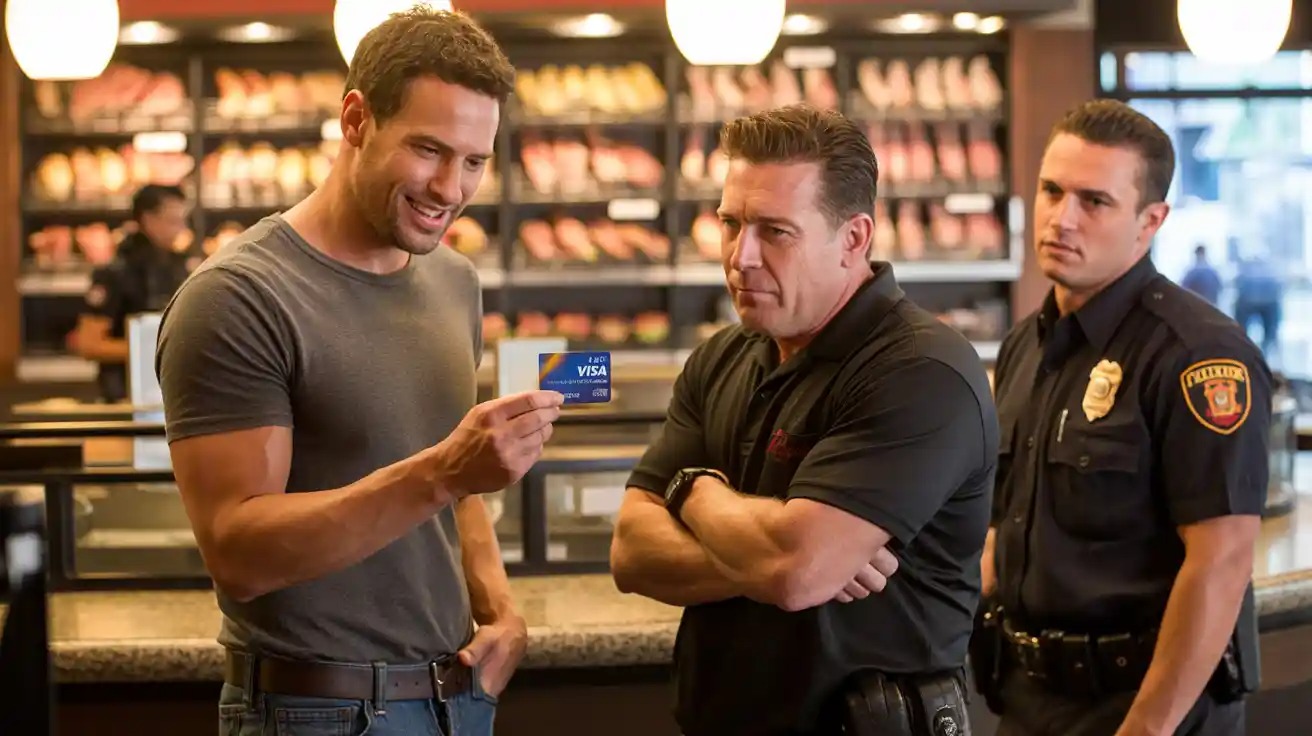 Man Loses 150 Pounds - Restaurant Refuses His Card Because He Doesn’t Match the Photo, Cop Says ‘Free Meal!’ Man Loses 150 Pounds - Restaurant Refuses His Card Because He Doesn’t Match the Photo, Cop Says ‘Free Meal!’