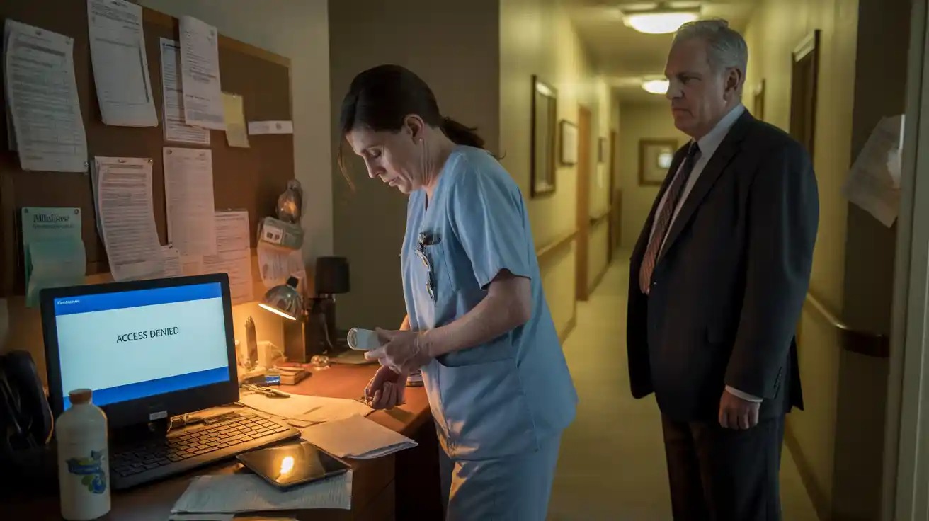 Nurse Fired Before Finishing Shift Lets Management Lose $100K After Medicare Forms Go Unsent