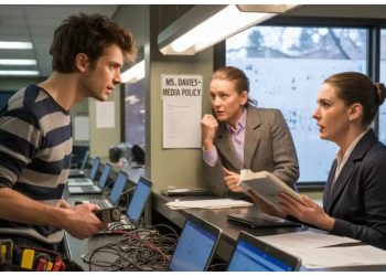 She Walked Away From a Friday Tech Emergency Because of a Name Badge and Karen Lost Her Mind