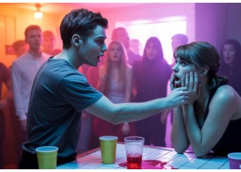Gender Debate Erupts After Guy Punches Girl for Grabbing Him at Party