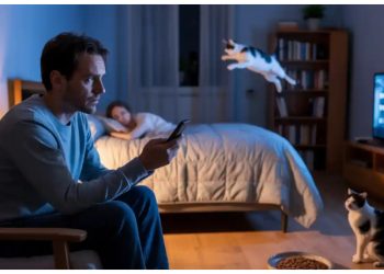 A Husband Faked Sleeping All Night to Catch His Wife Lying About Their Cats – AITA?