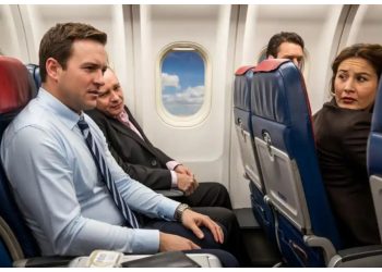 A Man Forces Obese Seatmate to Pay Him After Encroachment on Plane
