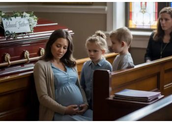 Woman Attends Ex’s Mother’s Funeral and Shocks Everyone by Telling His Kids She’s Pregnant With Their Sibling