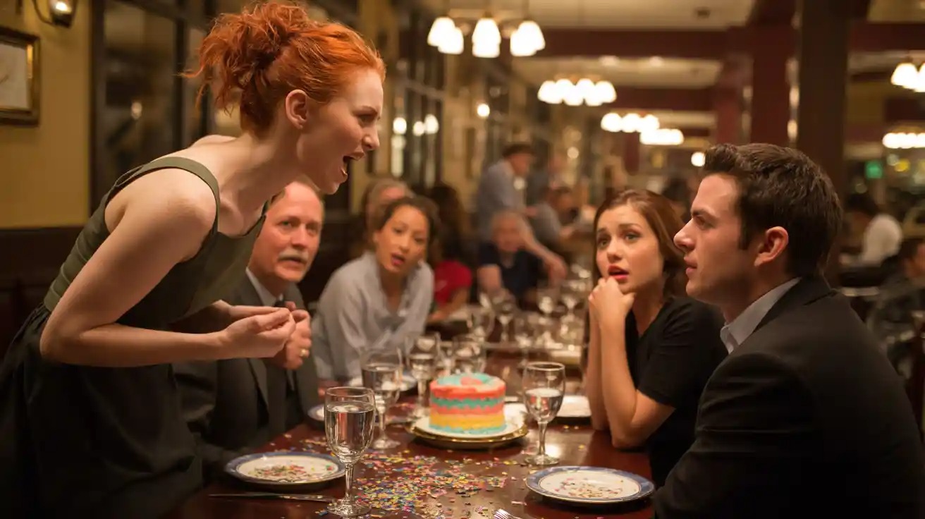 She Yelled “JUST LEAVE ME THE FK ALONE” at Her Brother During a Family Dinner