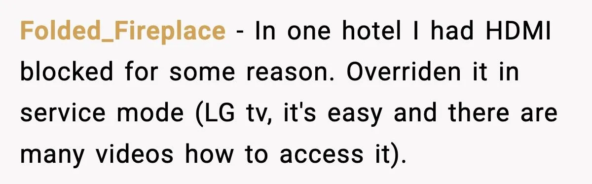 Guest Outsmarts Hotel’s TV Parental Lock, Leaves A Savage Message On The Screen Guest Outsmarts Hotel’s TV Parental Lock, Leaves A Savage Message On The Screen