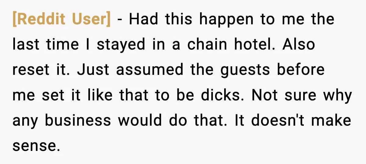 Guest Outsmarts Hotel’s TV Parental Lock, Leaves A Savage Message On The Screen Guest Outsmarts Hotel’s TV Parental Lock, Leaves A Savage Message On The Screen