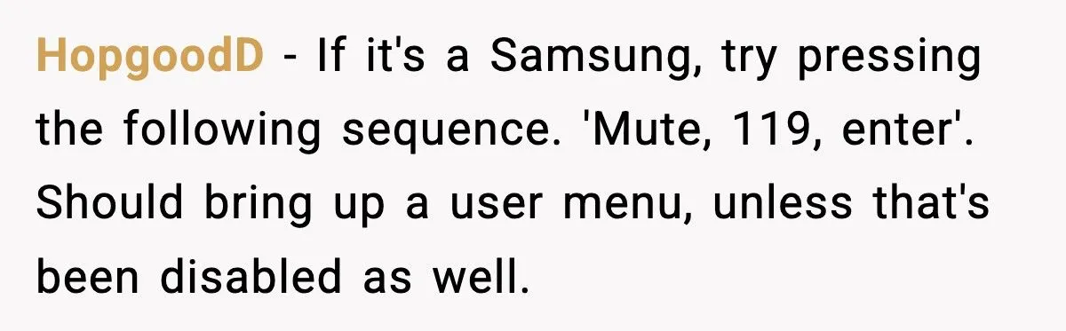 Guest Outsmarts Hotel’s TV Parental Lock, Leaves A Savage Message On The Screen Guest Outsmarts Hotel’s TV Parental Lock, Leaves A Savage Message On The Screen