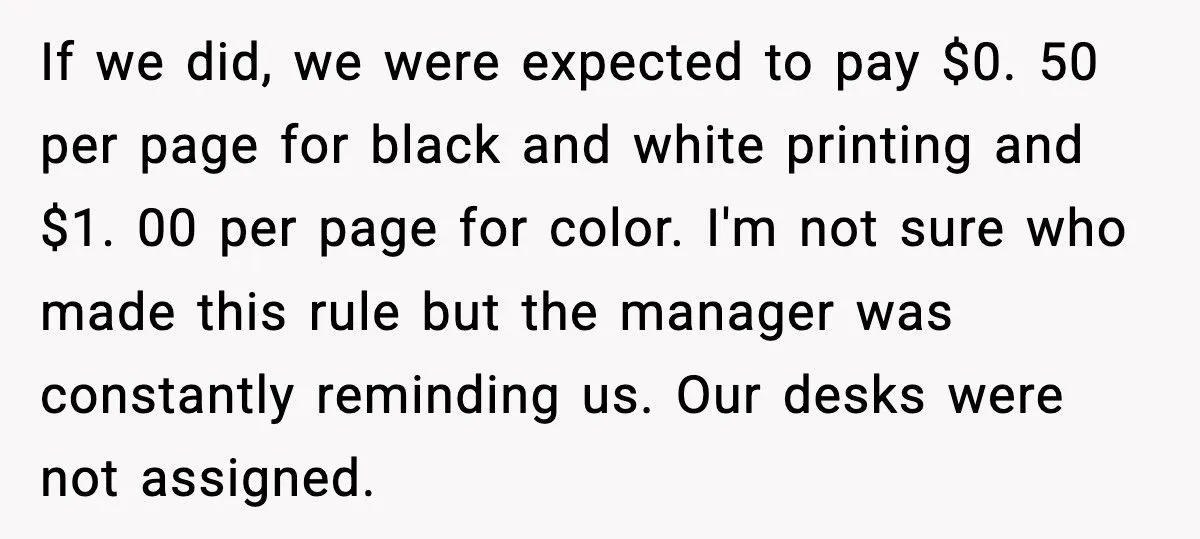 Employee Outsmarts Boss Who Charged Staff For Printing While Secretly Running Off 100-Page Party Invites Employee Outsmarts Boss Who Charged Staff For Printing While Secretly Running Off 100-Page Party Invites