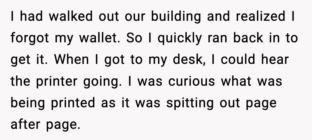 Employee Outsmarts Boss Who Charged Staff For Printing While Secretly Running Off 100-Page Party Invites Employee Outsmarts Boss Who Charged Staff For Printing While Secretly Running Off 100-Page Party Invites