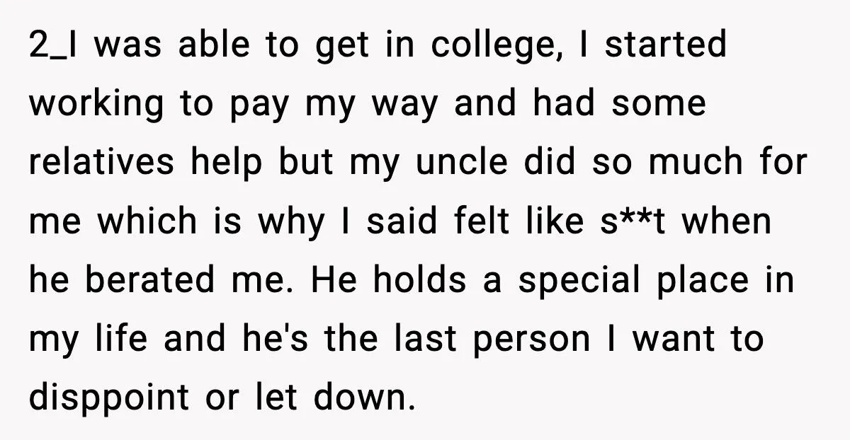 Son Tells Dad He’ll Spend Christmas With Him, But Only If His College Fund Is Returned